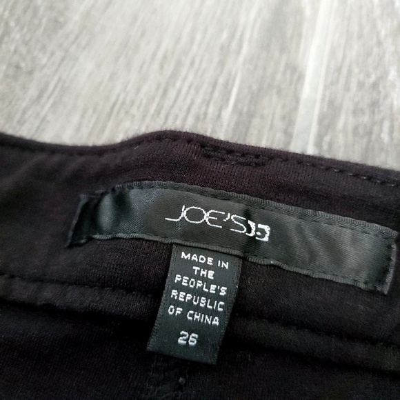 Joe's Jeans Black Skinny Leggings/ Pants - Picture 2 of 8